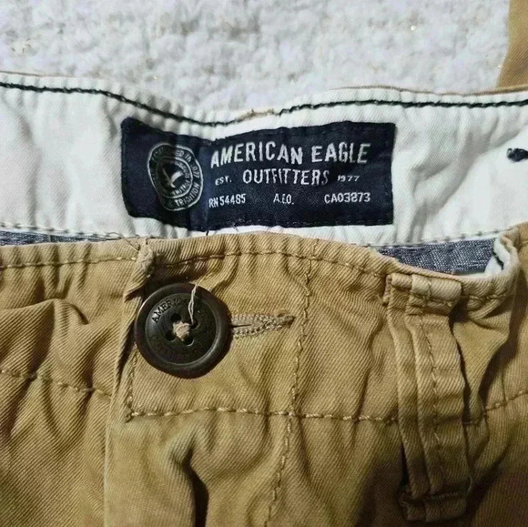 American eagle dark khaki pants! - Picture 3 of 7